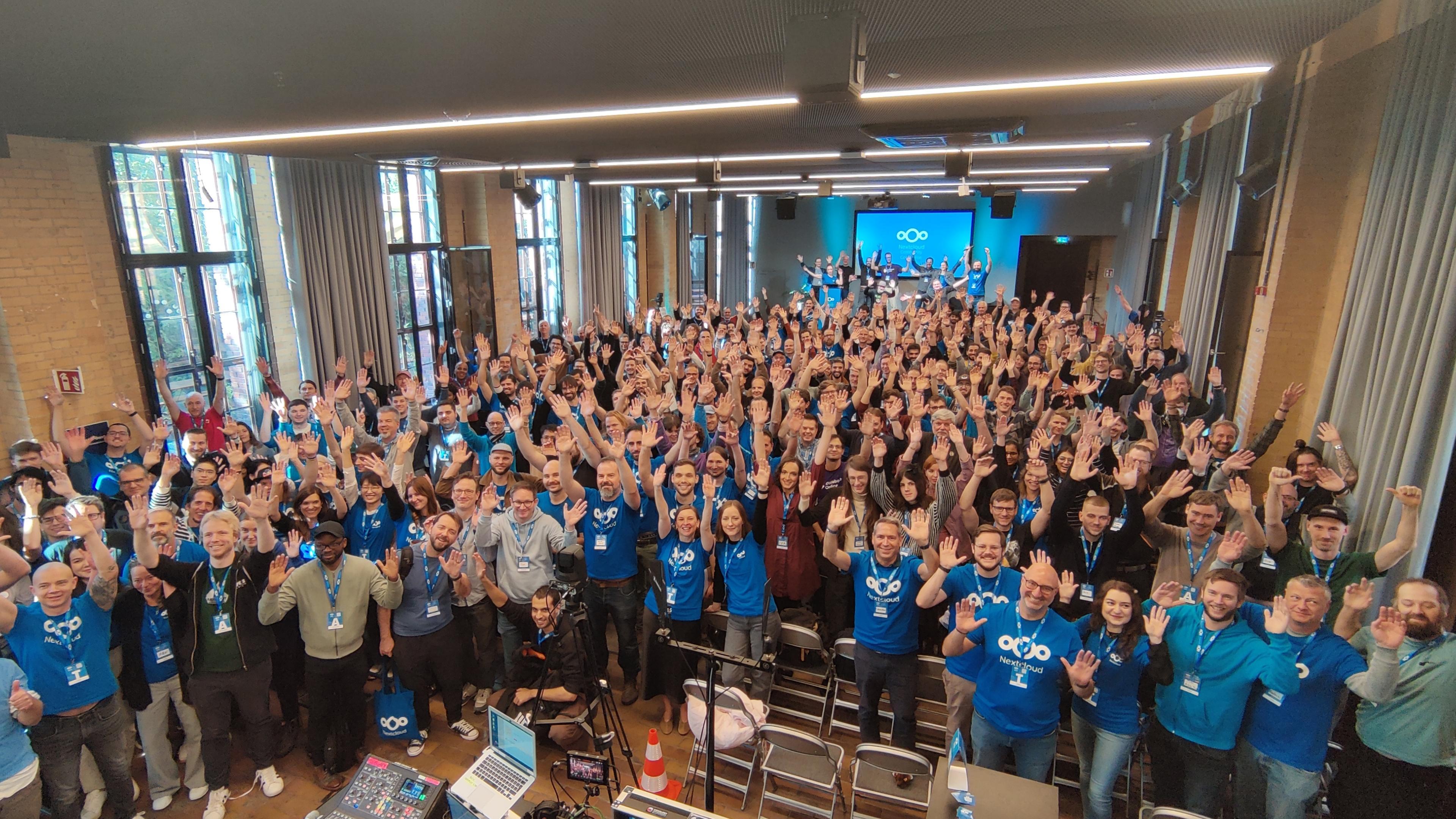 Group photo at Nextcloud Conference 2025